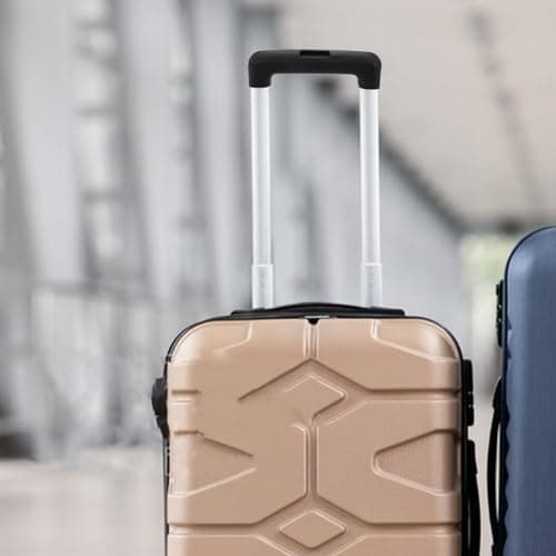 Replacement Luggage Handle for Suitcases, Adjustable Telescopic Black Grip — view 5