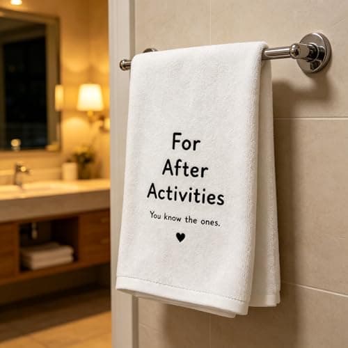 SJAUBKJOG Gifts For Boyfriend, Cotton Towel 35x75cm Couple Gifts — view 5