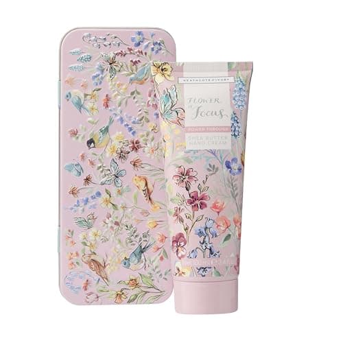 Heathcote & Ivory Hand Cream 100ml In A Reusable Tin, Shea Butter, Moisturiser For Dry Skin, Aromatic Fragrance, Beauty Gift, Travel Size, Vegan and Cruelty Friendly