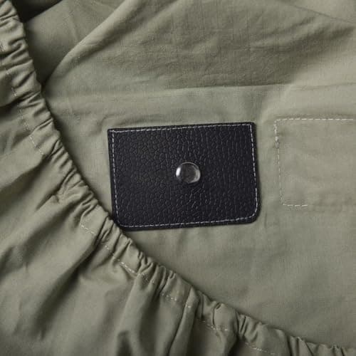 Grounding Sheet 95% Cotton 5% Silver Fibre Green (97 x 190) — view 3