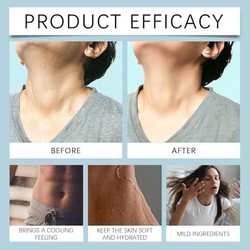 50ML Cooling Mist Spray for Face and Body,Hydrating Face Mist,Body Moisturiser Spray with Natural Formula,Travel Size Cooling Spray Mist,Keep Cool Feeling,Suitable for Hot Weather,Portable Design — view 2