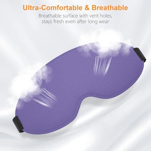 Gritin 2026 Gen 2 Sleep Mask-100% Blackout Eye Sleeping Mask for Women&Men — view 6