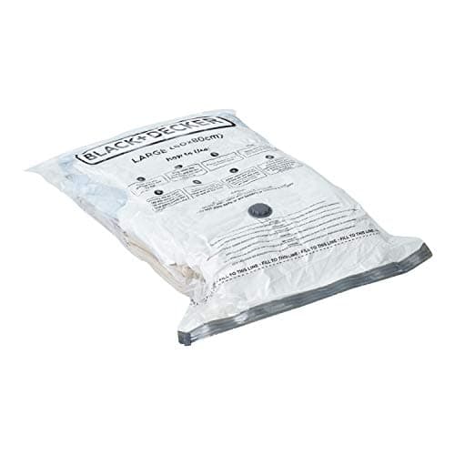BLACK+DECKER Vacuum Storage Bags, White, Large, 63439 — view 5