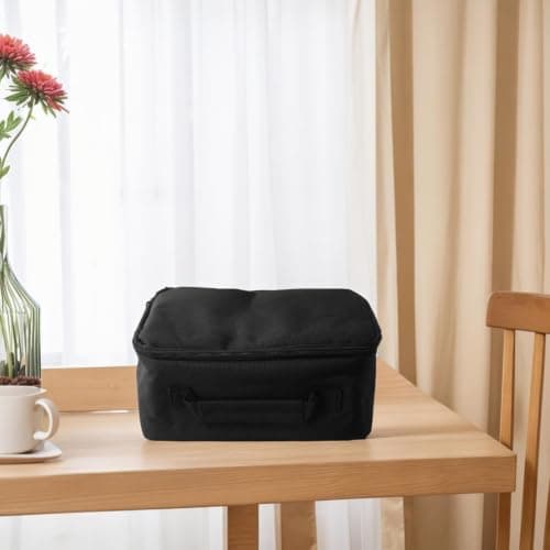 Black EVA Projector Bag 25x35cm Dustproof Travel — view 6