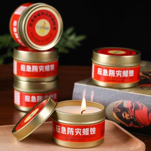 Long Life Survival Candles Camping and Survival with Extended Battery Life — view 2