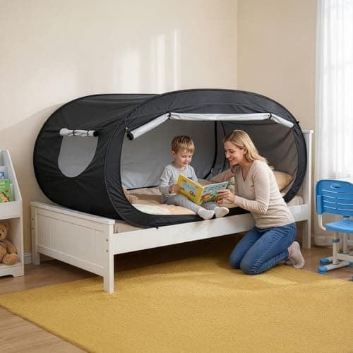 2-Door Camping Tent with Blackout Curtains — view 3