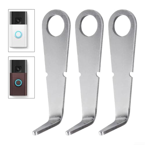 3-Piece Stainless Steel For ring Doorbell Tool Kit for Mount Bracket Removal and WiFi Doorbell System Maintenance — view 2