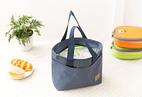 Vinsani Insulated Thermal Lunch Bag Portable Reusable Cooler Bag Unisex — view 3