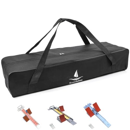 Supvision Travel Duffel Tote Gym Bag with 2-Way Durable Zippers Waterproof Strong Oxford Fabric, Beige" or "Cream, 95cm/42.7L, 37.4in for Starting Blocks