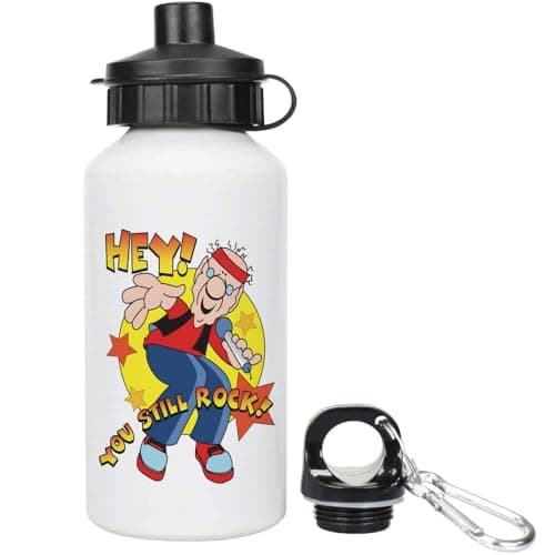 Azeeda 'Groovy Grandpa' Water Bottle - 400ml (WT00079002)
