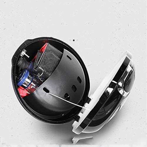 Motorcycle Trunk Travel Luggage Storage Box, Hard Tail Bike Top Box，Motorbike top box，Motorcycle Trunk，Flying saucer slope，Black, Blue, Rose gold, White, red (Color : Rose Gold, Size : Extra Large) — view 6