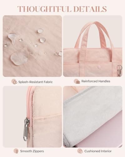 ProCase Laptop Sleeve for 13" MacBook Neo 2026 A3404 A18 Pro -Blush — view 4
