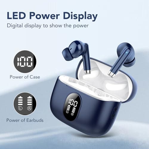 QXQ S26 Wireless Earbuds, In Ear Noise Cancelling Bluetooth 5.4 Headphones — view 5