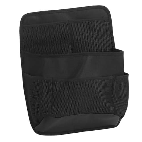 Xiuganpo PU Leather Backseat Car Organizer with 14 Pockets, Hanging Seat Storage for SUV Truck, Heavy Duty Oxford Cloth Car Organizer for Kids, Multifunctional Road Trip Essentials, Tool — view 4