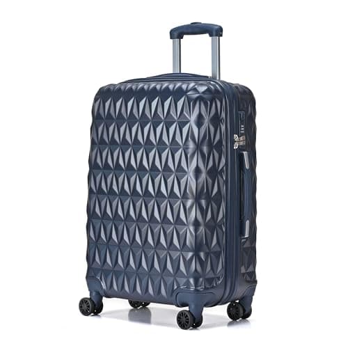 CMY Suitcase 24 Inch Medium Hard Shell Lightweight ABS Checked-in Luggage