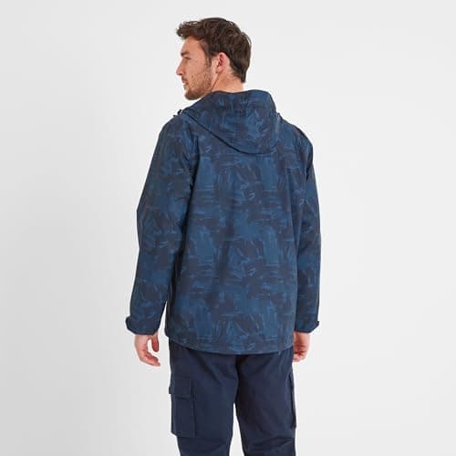 TOG24 Craven Mens Windproof Breathable Waterproof Jacket, Packaway Hood Zip — view 3