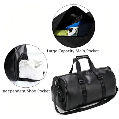 Sports Gym Bag Travel Duffel Bags Waterproof Fitness Workout Yoga Tote Bag — view 5