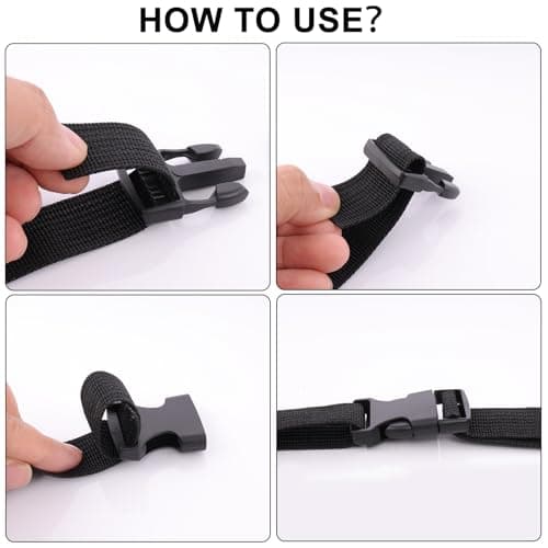 Side Release Buckles 12 Pack, Backpack Strap Replacement Clips 20 25 32mm — view 5