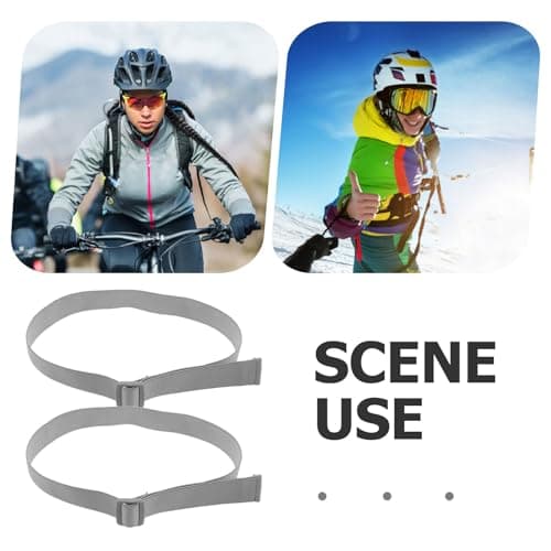 BESPORTBLE 2 Pack Ski Goggle Replacement Strap Adjustable Glasses Strap Non Slip Eyeglass Retainer Sports Goggle Replacement for Cycling Running Skiing Outdoor Activities — view 3