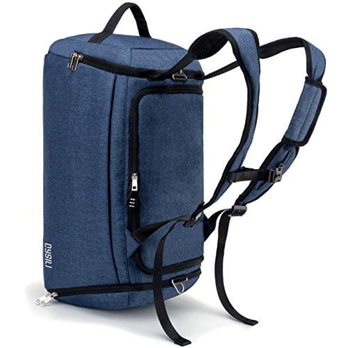 42L Waterproof Gym Bag with Shoes Compartment, Weekend Bag with Wet Pocket — view 6