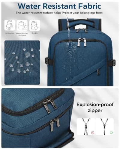 Kono Ryanair Cabin Bags 40x25x20 Underseat Carry on Travel Backpack — view 4