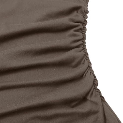 Ladies Tracksuit Sets Khaki 2 Piece Long Sleeve Round Neck Crop Top Side Pocket Wide Leg Trousers Co Ords Sets Lounge Wear Sets for Women UK Travel Loungewear Autumn Outfits Size XL — view 6