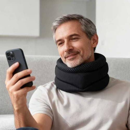 HolooVeranillo Neck Support Pillow for Snoring, Cervical Sleep Support — view 3