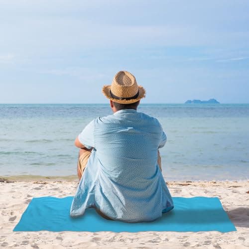 Ainiv Picnic Blanket, Mini Pocket Beach Mat 70 x 110 cm (1-2 People) — view 6