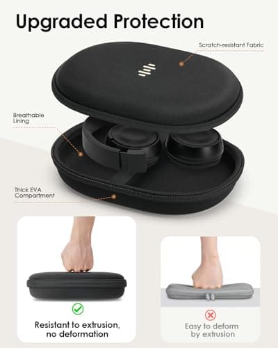 Headphone Case Hard Shell for JBL Tune 520BT/510BT/500BT/720BT/Soundcore — view 4