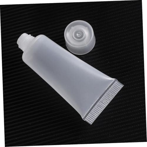HONITANO 10ml White Plastic Travel Squeeze Bottle with Screw Cap, Reusable — view 4