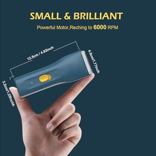 OPENBEAUTY Trimmer for Men Mini Portable with Safety Guardrail — view 3