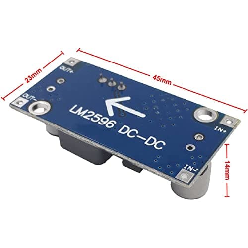 Valefod 6 Pack LM2596 DC to DC High Efficiency Voltage Regulator 3.2-35V to 1.25-30V Buck Converter DIY Power Supply Module — view 6