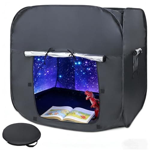 Sensory Tent, Pop-Up Tent for Kids, Blackout tent | Calm Down Tent for Children to Play and Relax, Waterproof Collapsible with Side Window 35.5in*35.5in Help with Autism, SPD, Anxiety & Improve Focus