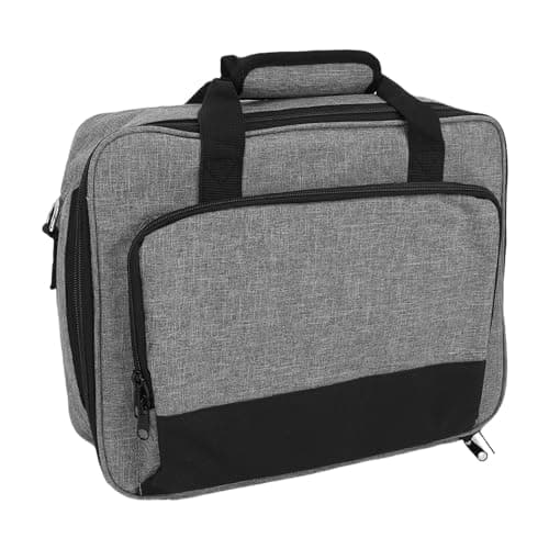 SENECESLI Adjustable Shoulder Strap Projector Bag Securely Holds Projector and Accessories, Spacious Space for AV Cables, 16.0x5.7x11.5in — view 2