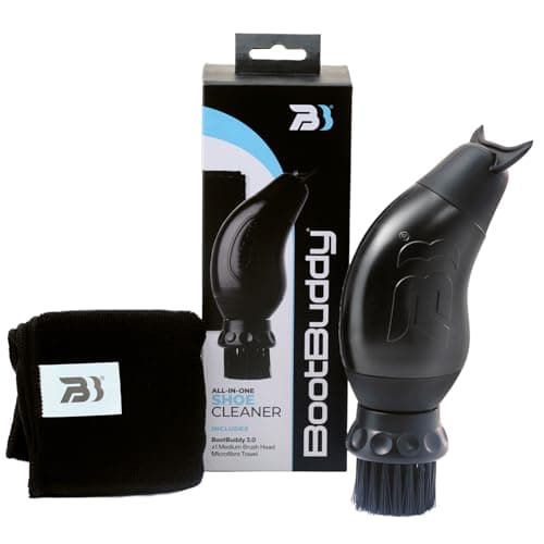 BootBuddy Shoe & Boot Cleaner Brush, Black