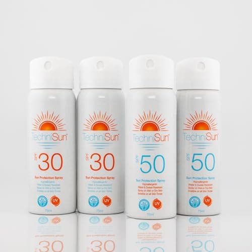 SPF 30 / SPF 50 Reef-Safe Sun Protection Spray – Non-Greasy, Sensitive Skin 4-pack