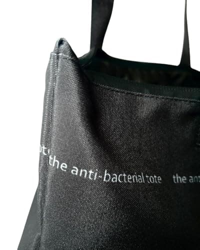 dirty kit Antibacterial Tote - Zip Secured - Eliminates Odour - Kills Bacteria - Machine Washable - Made from Recycled Plastic - GQ and Vogue Recommended — view 3