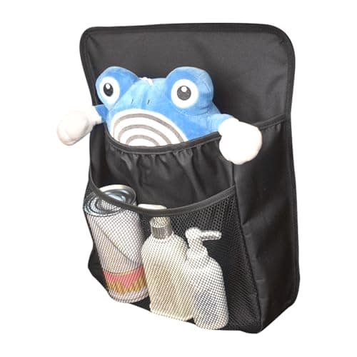 Car Seat Back Organizer | Tissue Box Back Seat Car Organizer Attachment,Car Storage Organizers Waterproof Travel Tidy Pouch Pocket, Holds Phones, Sunglasses, Phones — view 6
