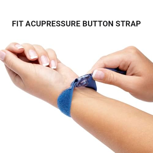 Go Travel Sickness Bands - Acupressure Anti-Nausea Wristbands, Reusable — view 5