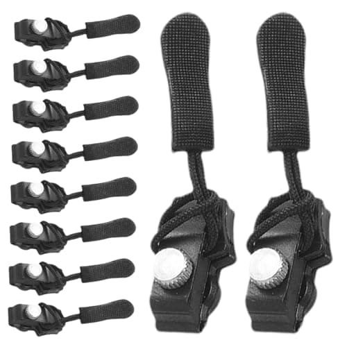 Fix Zipper Slider - Broken Zipper Repair, Zip Replacement Kit | Adjustable Zip Slider Set, Univarsal Solution, Fix on Luggage Hoodie Suitcase Outdoor Sleeping Bag — view 6