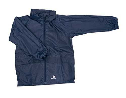 DRY KIDS packable jacket Navy Blue11/12 yrs — view 3