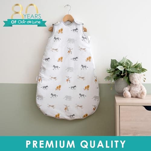 Clair de Lune Jungle Dream 2.5 Tog Baby Sleeping Bag - 0-6 Months — view 6