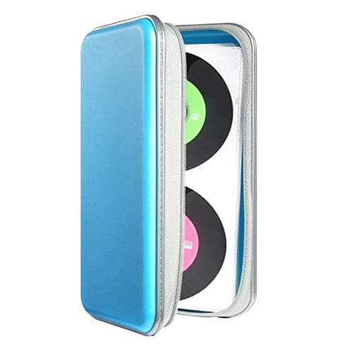 DVSICK 96 Capacity CD Case, CD/DVD Case Hold Plastic,for Car, Home ＆ Travel
