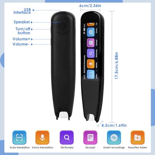 Reading Pen for Dyslexia, 142 Languages Scan Reader Pen Translator — view 2