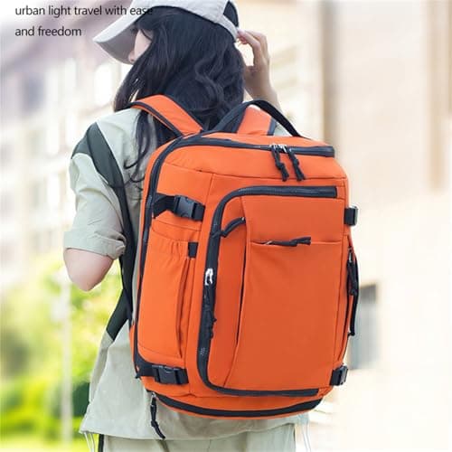 Treer Ryanair Cabin Bags 40x30x20 Underseat Travel Backpack (Orange) — view 2