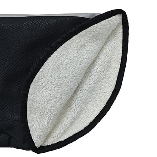 Walker Gloves - Fleece Lined Thermal Mittens, Waterproof Hand Warmers Reflective Mobility Aid Accessory | Winter Protection Gear for Wheelchair Rollator Bike Outdoor Use — view 5