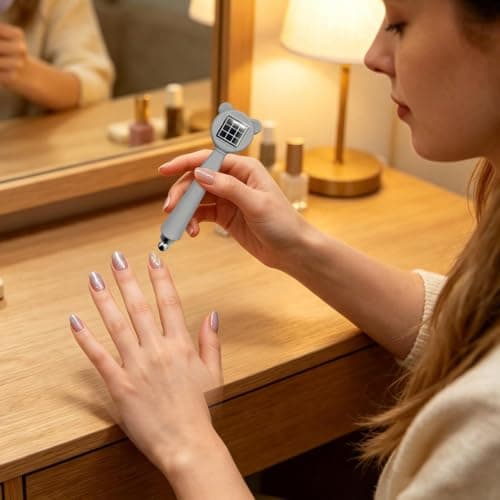 Magnet for Nails Portable Ergonomic Cute Panda Manicure Pen — view 2