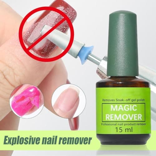 Gel Lacquer Remover 15ML Gentle Nail Care Formula Liquid Fast Gel Removal — view 3