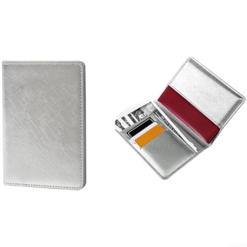For Rfid Wallet, PU Leather Travel Document Wallet With Card