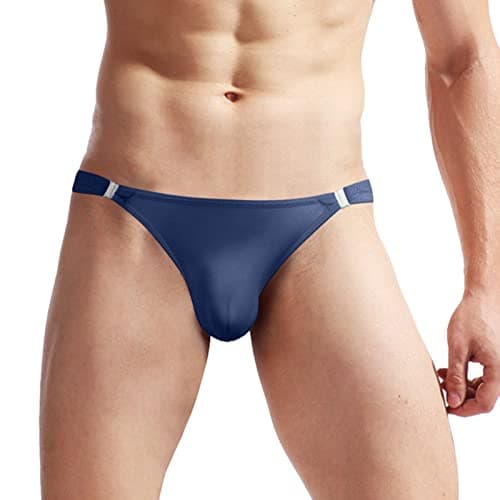 Mens Men Briefs Thong Soft 3D Brief Travel Multipack Underwear Colourful